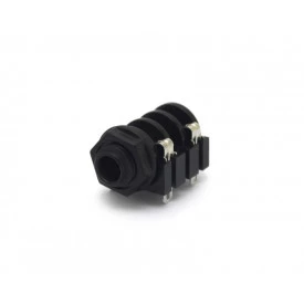 Jack J10 Mono 6,35mm com 4 Terminais - LS-2028