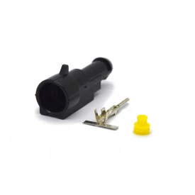 Conector Selado Automotivo 1 Via Macho - LW-66501S0131
