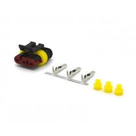 Conector Selado Automotivo 3 Vias Fêmea  - LW-66502S0331