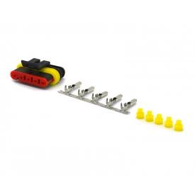 Conector Selado Automotivo 5 Vias Fêmea  - LW-66502S0531