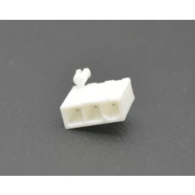 Conector de Força Simples 3 Vias 180º Passo 4,20mm Branco - LW4201PA300T (Selado)