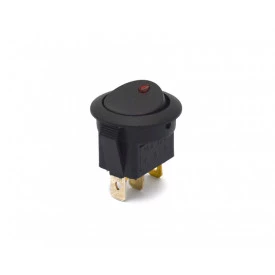 Chave Automotiva com Led 16A/12V Liga/Desliga - MIRS-101E-8C/D - Jietong