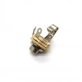 Jack J10 Mono Importado 1/4" com rosca curta circuito fechado 12A