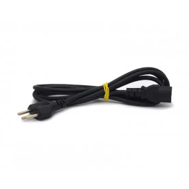 Cabo de Força Trifásico Macho/Fêmea 180° N14 3x0.75mm de 2 Metros - Mult Cabo