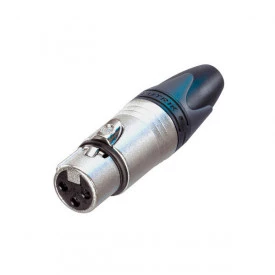 Conector de cabo/linha XLR fêmea de 3 pólos - NC3FXX - Neutrik