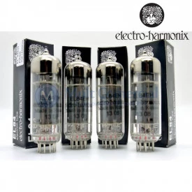 Quarteto Casado da Válvula EL84EH 6BQ5 Pentodo de Potência - Electro-Harmonix