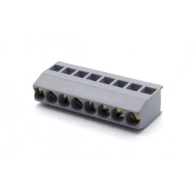 Borne de uso geral com 8 vias CBM008 passo de 5.08mm