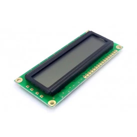 Display LCD 16x01 Verde sem Luz de Fundo (Back Light) WH-1601A-NGG-JT - Winstar