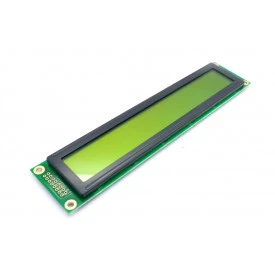 Display LCD 20x02 Big Number Verde sem Luz de Fundo (Back Light) WH-2002L-NYG-JT - Winstar