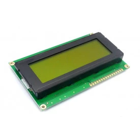 Display LCD 20x04 Verde com Luz de Fundo (Back Light) WH-2004A-YYH-JT - Winstar