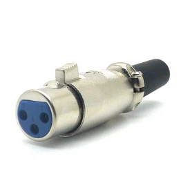 Conector XLR Fêmea Para Cabo JDW-9416/JL33007A - Jiali