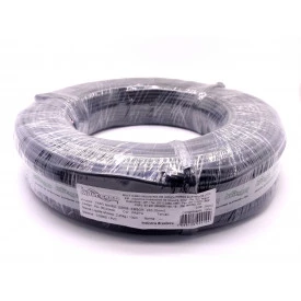 Cabo Micro Espiralado Emborrachado 2x0.50mm - Mult Cabo - Rolo Com 100 Metros