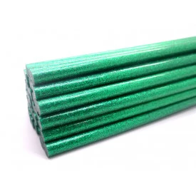 Cola Quente Glitter/Purpurina Verde 11mm - 1 Kilo