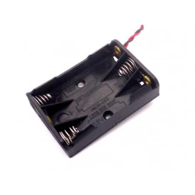 Suporte Para 3 Pilhas AAA JD-W9028A Com Rabicho - Jinda