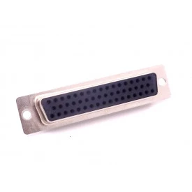 Conector DB50 Fêmea Solda Fio 180° - Connfly