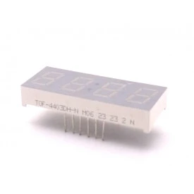 Display de 7 Segmentos com  4 Dígitos TOF4403DH