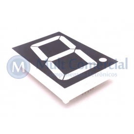 Display de 7 Segmentos Anodo Comum Azul Alta Intensidade A-2301UB - Paralight