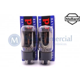 Par Casado Válvula 6L6GC Pentodo de Potência - Mullard