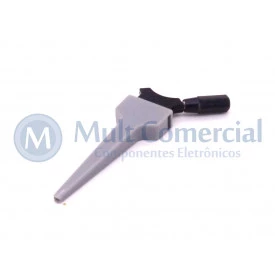 Micro Pinça preta PI-0810 - Fusi-Bras