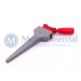 Micro Pinça Vermelha PI-0810 - Fusi-Bras
