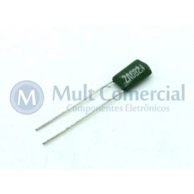 Capacitor Poliéster Verde 6.8KpF/100V ( 0.0068uF / 6.8nF / 682 )