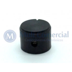 Knob com Parafuso 13205-7 Preto - Torplas