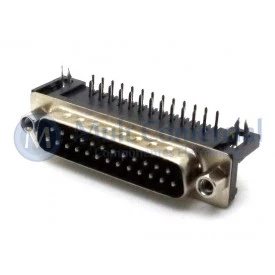 Conector DB25 Macho PCI 90° 