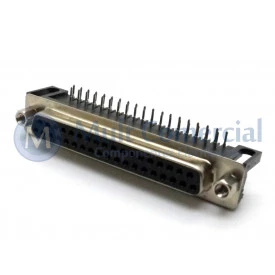 Conector DB37 Fêmea PCI 90° 