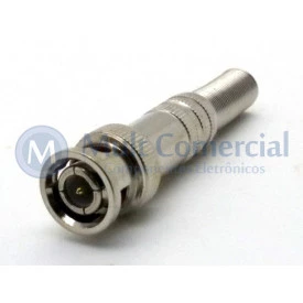 Conector BNC Macho Com mola JL25099 - JIALI