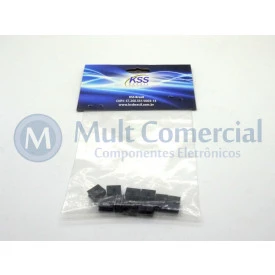 Suporte para Led PLD2-3B - Embalagem com 10 Peças
