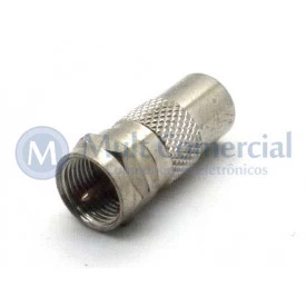 Plug adaptador BNC Macho para Pino Europeu - JL26068