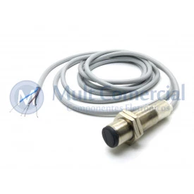 Sensor Fotoelétrico Difuso IDCL 30-18 DP - M18 - Distância Sensora 300mm PNP - NA+NF - 10 á 30Vdc - Sensor Bras 