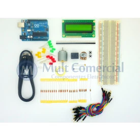 Kit Arduino para iniciantes Mult Comercial - 21 Itens
