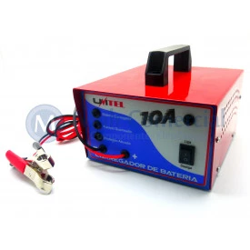 Carregador de Bateria Speed Profissional 16Vdc - 10A - CB16V10A - Unitel