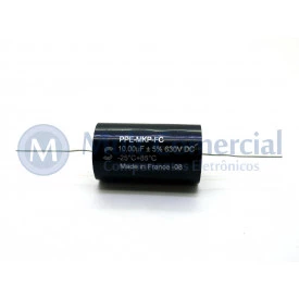 Capacitor de Polipropileno Metalizado 10uf/630V Axial - Solen