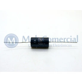 Capacitor de Polipropileno Metalizado 330KPF/630V (0.33uF / 330NF / 334) Axial - Solen