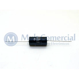Capacitor de Polipropileno Metalizado 470KPF/630V (0.47uF / 470NF / 474)  Axial - Solen