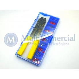 Kit para Crimpar conectores Faston - AT652