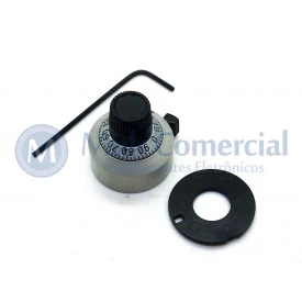 Knob Dial para Potenciômetro de Precisão - 18-1-11 - Vishay