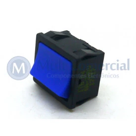 Interruptor de Tecla Bipolar ITB 04 LIGA/DESLIGA - Tecla Opaca - Emicol