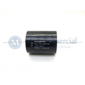 Capacitor de Polipropileno Metalizado 47uf/630V Axial - Solen