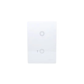 Interruptor Inteligente Touch 2 Teclas Bivolt Branco - PA021561 - Margirius