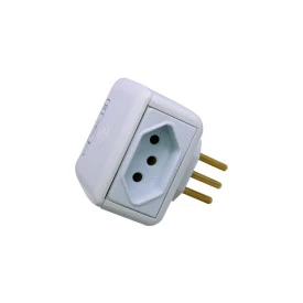Carregador USB com Tomada e Proteção - Ref. 410
