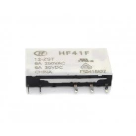Relé 12VCC HF41F/MKB 1F
