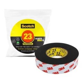 Fita Isolante de Auto Fusão 3M 23 19mmx2m Espessura 0,76mm - Scotch