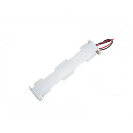 Suporte para 4 Pilhas AA Paralelas com Rabicho - SP4013 - Magus