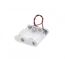 Suporte para 4 Pilhas Paralelas AA Lado a Lado - SP4410 - Magus