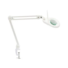 Lupa de bancada com luminária LED 8D - HL-400 - Hikari