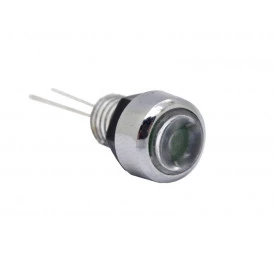 Suporte de LED 5mm cromado com lente - SP5.8 - Patola