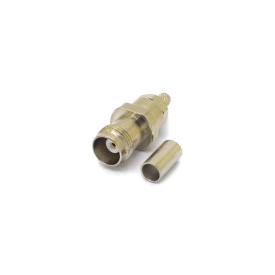 Conector TNC Fêmea Reto Cabo Crimpagem RG-58 Pino Fixo - TF-13CR - Gav 109 - KLC